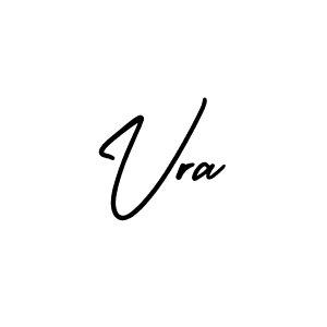 Also we have Vra name is the best signature style. Create professional handwritten signature collection using AmerikaSignatureDemo-Regular autograph style. Vra signature style 3 images and pictures png