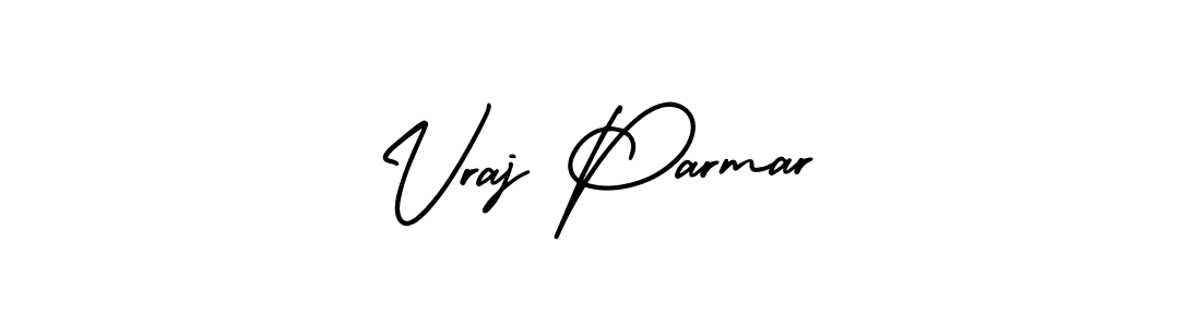 Similarly AmerikaSignatureDemo-Regular is the best handwritten signature design. Signature creator online .You can use it as an online autograph creator for name Vraj Parmar. Vraj Parmar signature style 3 images and pictures png