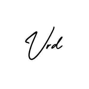 This is the best signature style for the Vrd name. Also you like these signature font (AmerikaSignatureDemo-Regular). Mix name signature. Vrd signature style 3 images and pictures png