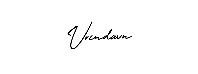 Similarly AmerikaSignatureDemo-Regular is the best handwritten signature design. Signature creator online .You can use it as an online autograph creator for name Vrindavn. Vrindavn signature style 3 images and pictures png