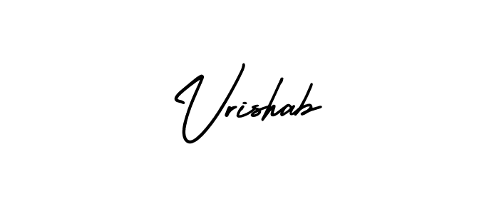 if you are searching for the best signature style for your name Vrishab. so please give up your signature search. here we have designed multiple signature styles  using AmerikaSignatureDemo-Regular. Vrishab signature style 3 images and pictures png