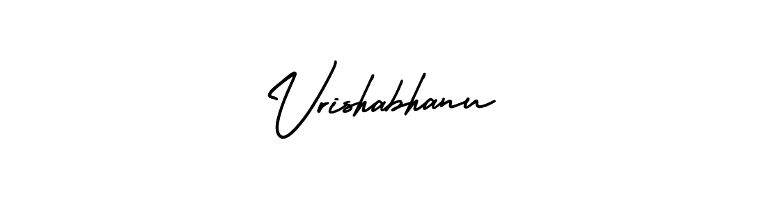 Create a beautiful signature design for name Vrishabhanu. With this signature (AmerikaSignatureDemo-Regular) fonts, you can make a handwritten signature for free. Vrishabhanu signature style 3 images and pictures png