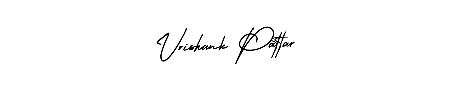 if you are searching for the best signature style for your name Vrishank Pattar. so please give up your signature search. here we have designed multiple signature styles  using AmerikaSignatureDemo-Regular. Vrishank Pattar signature style 3 images and pictures png