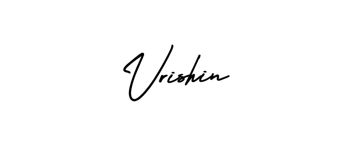 How to make Vrishin signature? AmerikaSignatureDemo-Regular is a professional autograph style. Create handwritten signature for Vrishin name. Vrishin signature style 3 images and pictures png