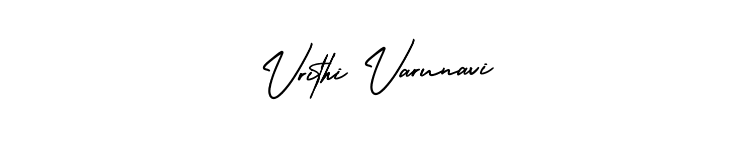 Also we have Vrithi Varunavi name is the best signature style. Create professional handwritten signature collection using AmerikaSignatureDemo-Regular autograph style. Vrithi Varunavi signature style 3 images and pictures png