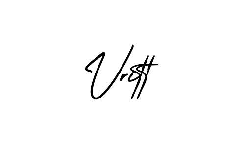 Vritt stylish signature style. Best Handwritten Sign (AmerikaSignatureDemo-Regular) for my name. Handwritten Signature Collection Ideas for my name Vritt. Vritt signature style 3 images and pictures png