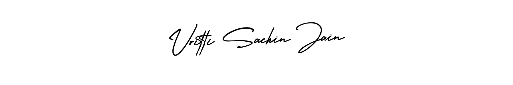Similarly AmerikaSignatureDemo-Regular is the best handwritten signature design. Signature creator online .You can use it as an online autograph creator for name Vritti Sachin Jain. Vritti Sachin Jain signature style 3 images and pictures png