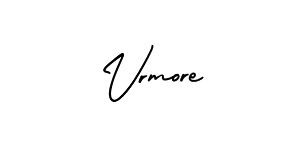Make a beautiful signature design for name Vrmore. Use this online signature maker to create a handwritten signature for free. Vrmore signature style 3 images and pictures png