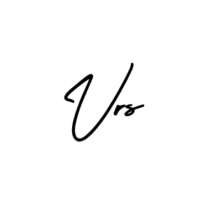 Make a beautiful signature design for name Vrs. With this signature (AmerikaSignatureDemo-Regular) style, you can create a handwritten signature for free. Vrs signature style 3 images and pictures png