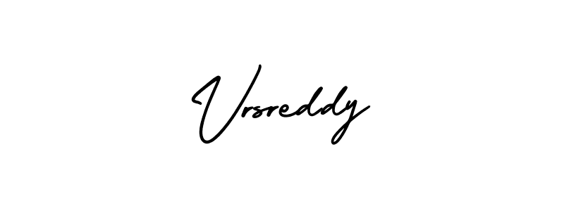 Create a beautiful signature design for name Vrsreddy. With this signature (AmerikaSignatureDemo-Regular) fonts, you can make a handwritten signature for free. Vrsreddy signature style 3 images and pictures png