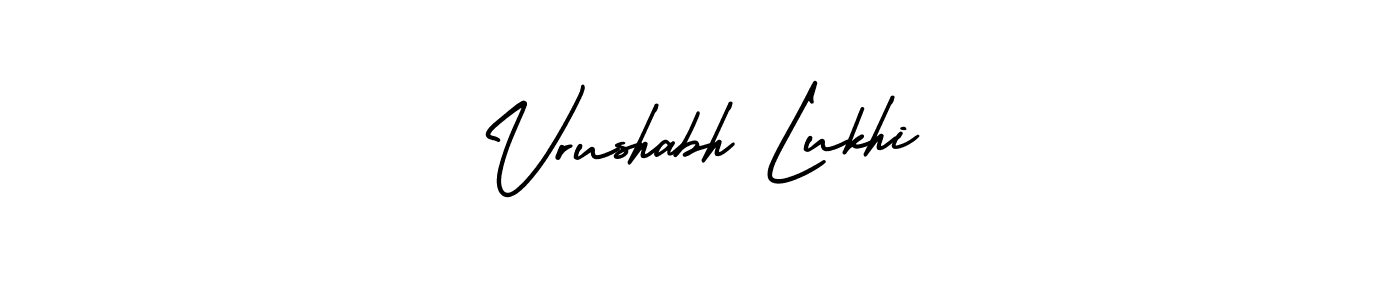 You can use this online signature creator to create a handwritten signature for the name Vrushabh Lukhi. This is the best online autograph maker. Vrushabh Lukhi signature style 3 images and pictures png