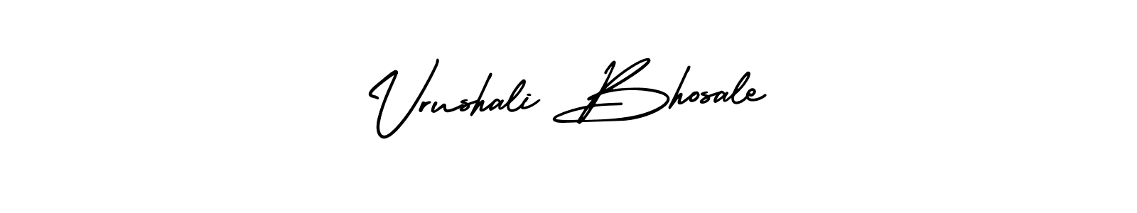 if you are searching for the best signature style for your name Vrushali Bhosale. so please give up your signature search. here we have designed multiple signature styles  using AmerikaSignatureDemo-Regular. Vrushali Bhosale signature style 3 images and pictures png