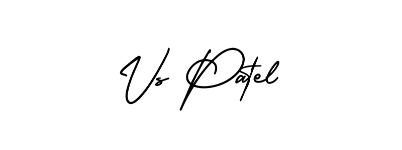 Make a beautiful signature design for name Vs Patel. Use this online signature maker to create a handwritten signature for free. Vs Patel signature style 3 images and pictures png