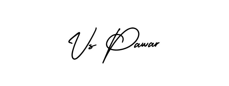 Also You can easily find your signature by using the search form. We will create Vs Pawar name handwritten signature images for you free of cost using AmerikaSignatureDemo-Regular sign style. Vs Pawar signature style 3 images and pictures png