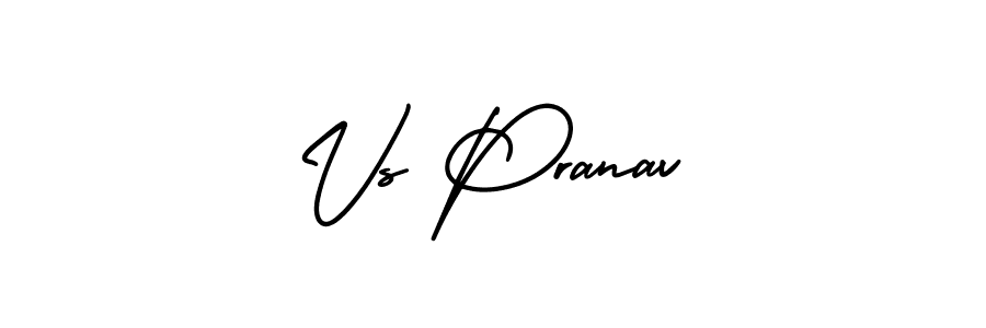 Best and Professional Signature Style for Vs Pranav. AmerikaSignatureDemo-Regular Best Signature Style Collection. Vs Pranav signature style 3 images and pictures png