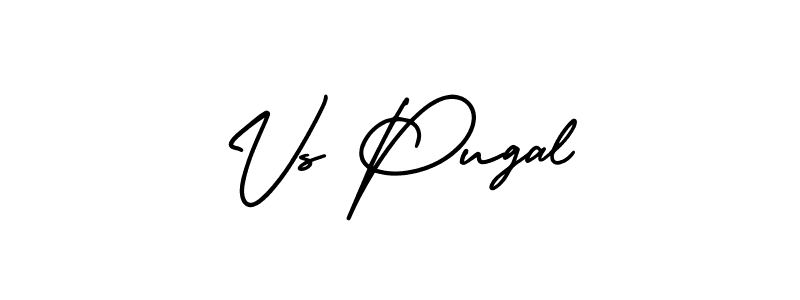 Also we have Vs Pugal name is the best signature style. Create professional handwritten signature collection using AmerikaSignatureDemo-Regular autograph style. Vs Pugal signature style 3 images and pictures png