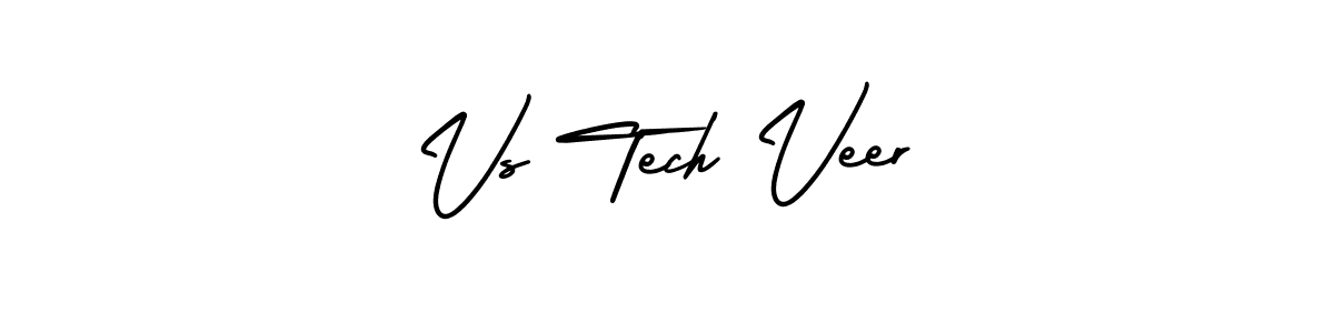 You should practise on your own different ways (AmerikaSignatureDemo-Regular) to write your name (Vs Tech Veer) in signature. don't let someone else do it for you. Vs Tech Veer signature style 3 images and pictures png