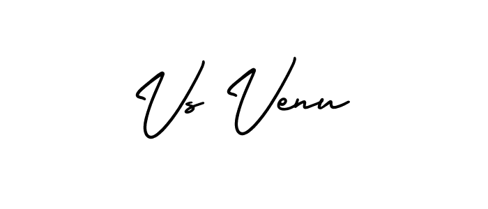 Also we have Vs Venu name is the best signature style. Create professional handwritten signature collection using AmerikaSignatureDemo-Regular autograph style. Vs Venu signature style 3 images and pictures png