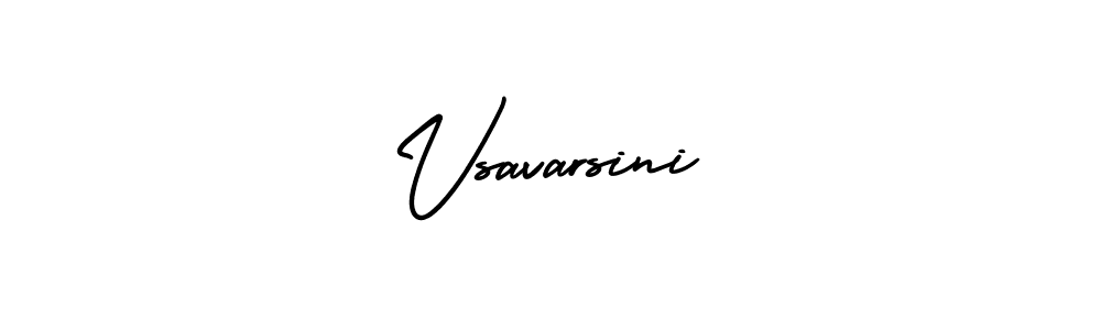 Create a beautiful signature design for name Vsavarsini. With this signature (AmerikaSignatureDemo-Regular) fonts, you can make a handwritten signature for free. Vsavarsini signature style 3 images and pictures png