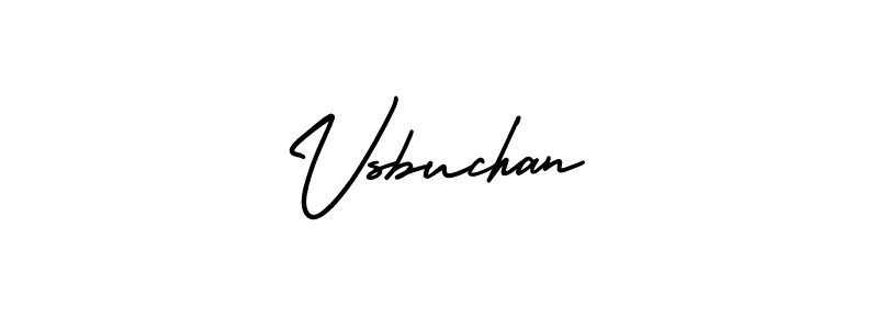 How to Draw Vsbuchan signature style? AmerikaSignatureDemo-Regular is a latest design signature styles for name Vsbuchan. Vsbuchan signature style 3 images and pictures png