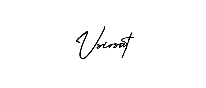 Similarly AmerikaSignatureDemo-Regular is the best handwritten signature design. Signature creator online .You can use it as an online autograph creator for name Vsirsat. Vsirsat signature style 3 images and pictures png
