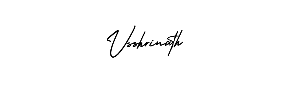 Vsshrinath stylish signature style. Best Handwritten Sign (AmerikaSignatureDemo-Regular) for my name. Handwritten Signature Collection Ideas for my name Vsshrinath. Vsshrinath signature style 3 images and pictures png