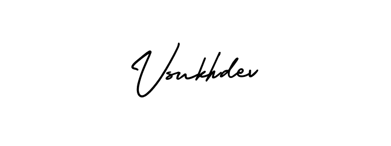 You can use this online signature creator to create a handwritten signature for the name Vsukhdev. This is the best online autograph maker. Vsukhdev signature style 3 images and pictures png