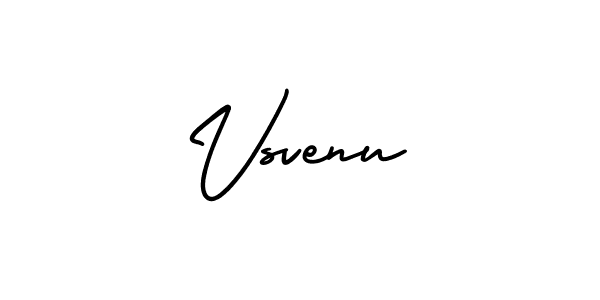 How to Draw Vsvenu signature style? AmerikaSignatureDemo-Regular is a latest design signature styles for name Vsvenu. Vsvenu signature style 3 images and pictures png