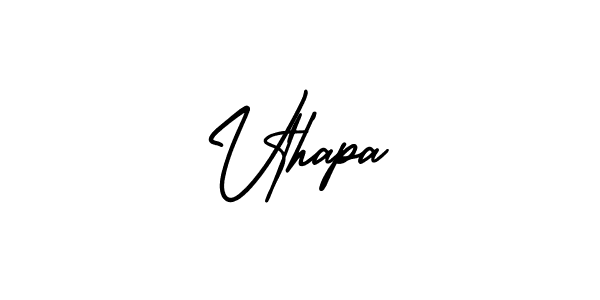 Use a signature maker to create a handwritten signature online. With this signature software, you can design (AmerikaSignatureDemo-Regular) your own signature for name Vthapa. Vthapa signature style 3 images and pictures png