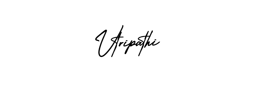 Best and Professional Signature Style for Vtripathi. AmerikaSignatureDemo-Regular Best Signature Style Collection. Vtripathi signature style 3 images and pictures png