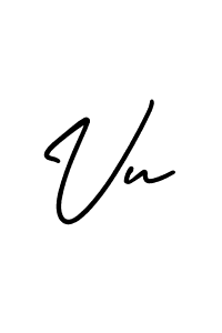 It looks lik you need a new signature style for name Vu. Design unique handwritten (AmerikaSignatureDemo-Regular) signature with our free signature maker in just a few clicks. Vu signature style 3 images and pictures png