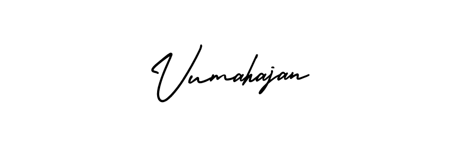 Best and Professional Signature Style for Vumahajan. AmerikaSignatureDemo-Regular Best Signature Style Collection. Vumahajan signature style 3 images and pictures png