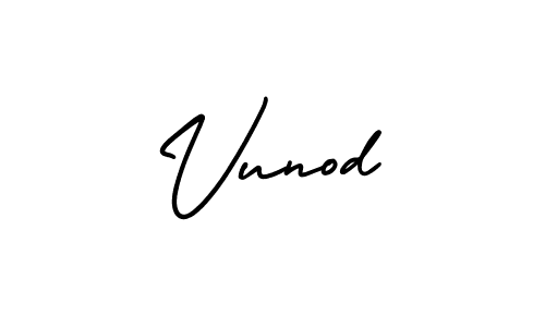 Similarly AmerikaSignatureDemo-Regular is the best handwritten signature design. Signature creator online .You can use it as an online autograph creator for name Vunod. Vunod signature style 3 images and pictures png