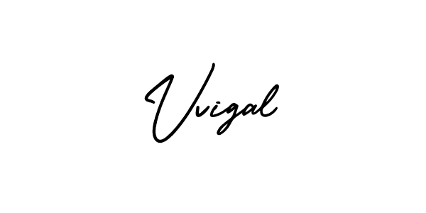 Make a beautiful signature design for name Vvigal. With this signature (AmerikaSignatureDemo-Regular) style, you can create a handwritten signature for free. Vvigal signature style 3 images and pictures png