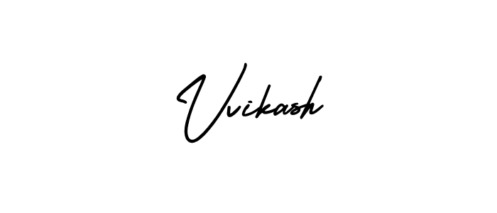 How to Draw Vvikash signature style? AmerikaSignatureDemo-Regular is a latest design signature styles for name Vvikash. Vvikash signature style 3 images and pictures png