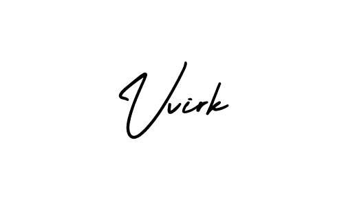 Design your own signature with our free online signature maker. With this signature software, you can create a handwritten (AmerikaSignatureDemo-Regular) signature for name Vvirk. Vvirk signature style 3 images and pictures png