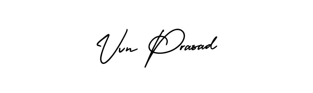 Make a short Vvn Prasad signature style. Manage your documents anywhere anytime using AmerikaSignatureDemo-Regular. Create and add eSignatures, submit forms, share and send files easily. Vvn Prasad signature style 3 images and pictures png