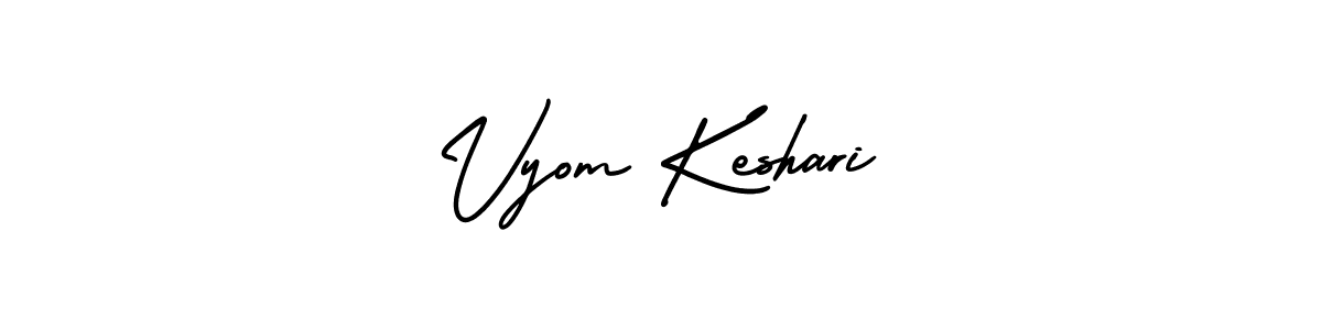 Once you've used our free online signature maker to create your best signature AmerikaSignatureDemo-Regular style, it's time to enjoy all of the benefits that Vyom Keshari name signing documents. Vyom Keshari signature style 3 images and pictures png