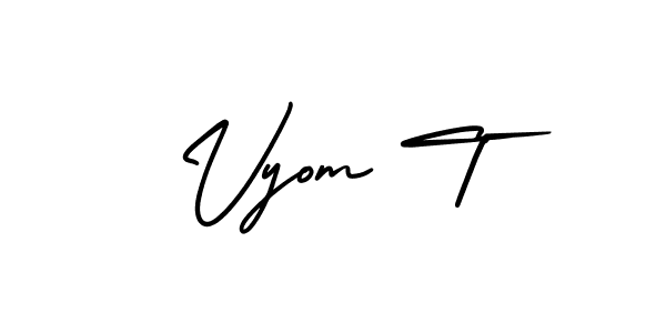 Here are the top 10 professional signature styles for the name Vyom T. These are the best autograph styles you can use for your name. Vyom T signature style 3 images and pictures png