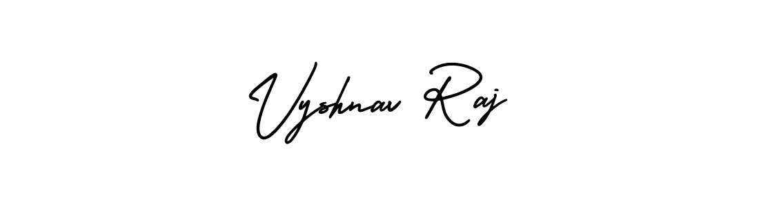 How to Draw Vyshnav Raj signature style? AmerikaSignatureDemo-Regular is a latest design signature styles for name Vyshnav Raj. Vyshnav Raj signature style 3 images and pictures png