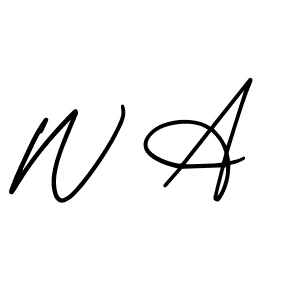 Similarly AmerikaSignatureDemo-Regular is the best handwritten signature design. Signature creator online .You can use it as an online autograph creator for name W A. W A signature style 3 images and pictures png
