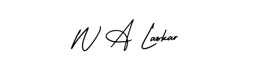 Make a short W A Laskar signature style. Manage your documents anywhere anytime using AmerikaSignatureDemo-Regular. Create and add eSignatures, submit forms, share and send files easily. W A Laskar signature style 3 images and pictures png