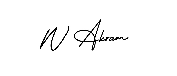 Here are the top 10 professional signature styles for the name W Akram. These are the best autograph styles you can use for your name. W Akram signature style 3 images and pictures png