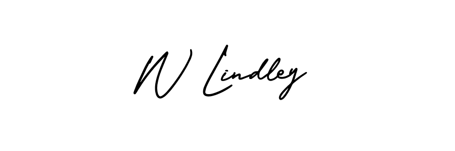 How to make W Lindley signature? AmerikaSignatureDemo-Regular is a professional autograph style. Create handwritten signature for W Lindley name. W Lindley signature style 3 images and pictures png
