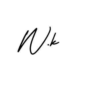 Also we have W.k name is the best signature style. Create professional handwritten signature collection using AmerikaSignatureDemo-Regular autograph style. W.k signature style 3 images and pictures png