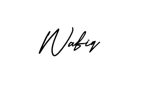 You can use this online signature creator to create a handwritten signature for the name Wafiq. This is the best online autograph maker. Wafiq signature style 3 images and pictures png