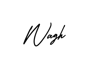 This is the best signature style for the Wagh name. Also you like these signature font (AmerikaSignatureDemo-Regular). Mix name signature. Wagh signature style 3 images and pictures png