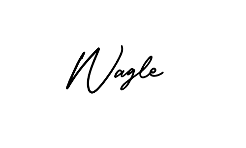 Also You can easily find your signature by using the search form. We will create Wagle name handwritten signature images for you free of cost using AmerikaSignatureDemo-Regular sign style. Wagle signature style 3 images and pictures png