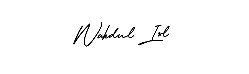 You can use this online signature creator to create a handwritten signature for the name Wahdul Isl. This is the best online autograph maker. Wahdul Isl signature style 3 images and pictures png