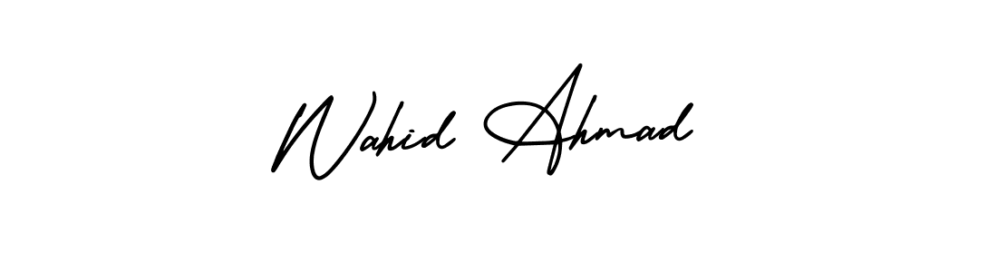 Similarly AmerikaSignatureDemo-Regular is the best handwritten signature design. Signature creator online .You can use it as an online autograph creator for name Wahid Ahmad. Wahid Ahmad signature style 3 images and pictures png